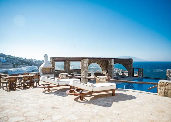 Vila Natural Stone Ornos (Mykonos)